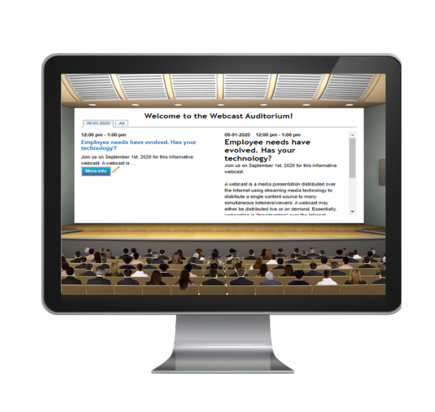 Virtual Conference - Webcast